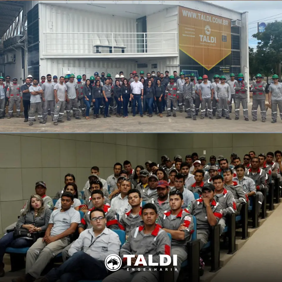 Equipe da Taldi reunida
