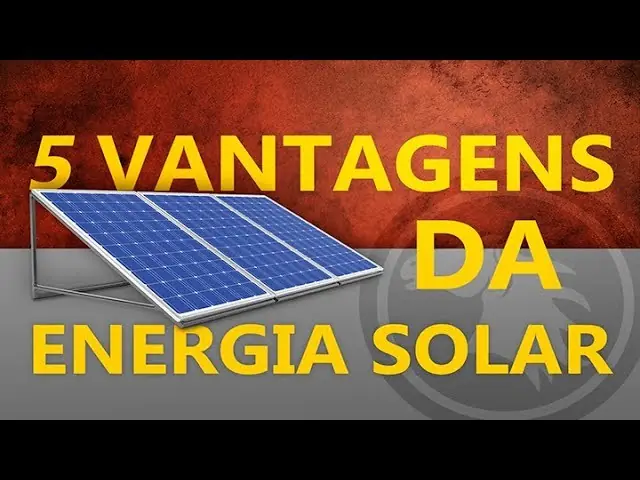 5 vantagens da energia solar