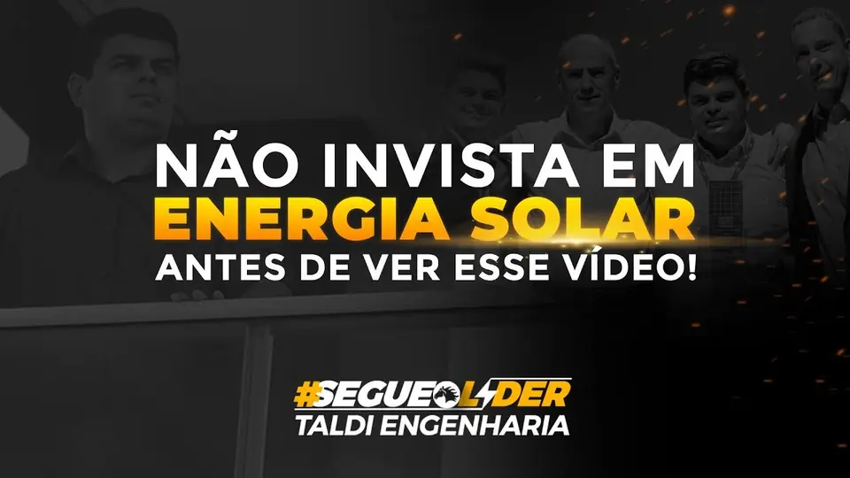 Não invista em energia solar antes de ver esse vídeo