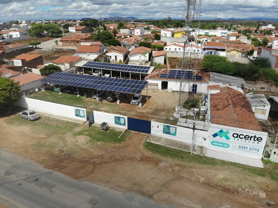 Usina solar da Taldi: Acerte Telecom