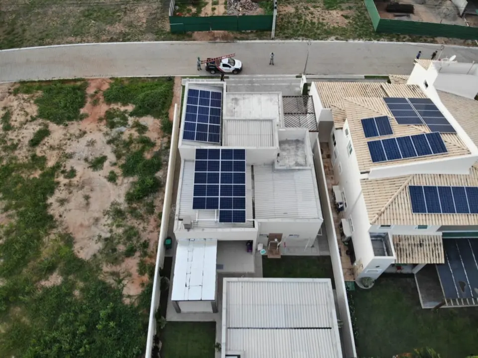 Usina solar instalada pela Taldi: Robertson Oliveira