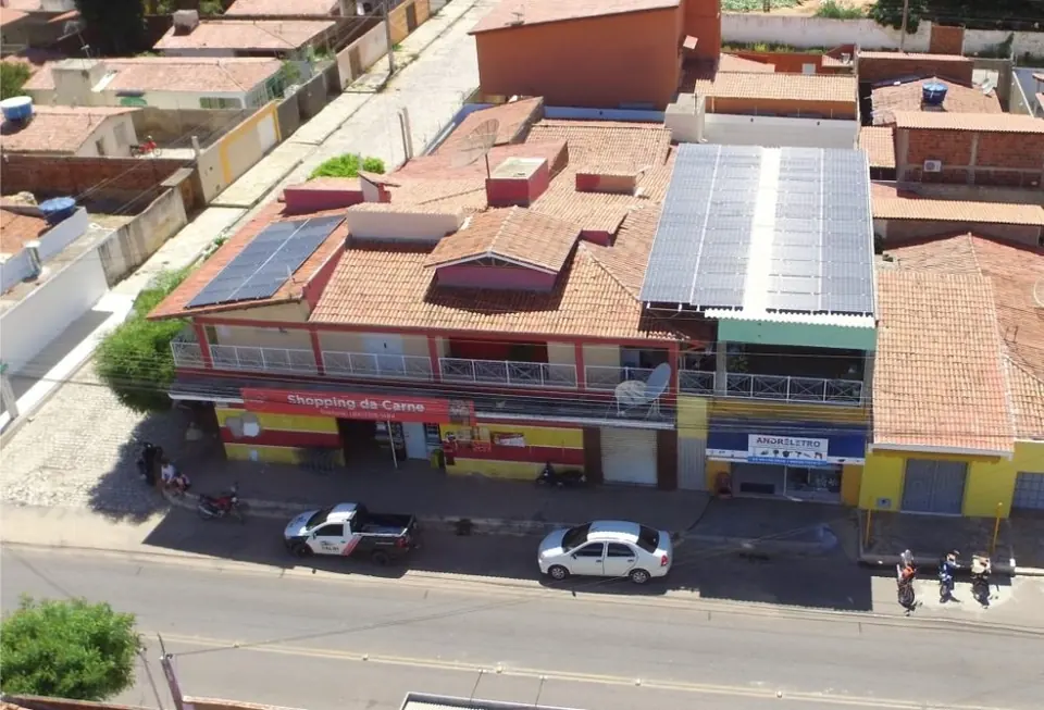 Usina solar instalada pela Taldi: Shopping da Carne
