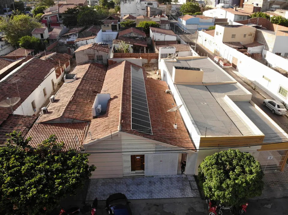 Usina solar instalada pela Taldi: Usina Residencial Mossoró 2