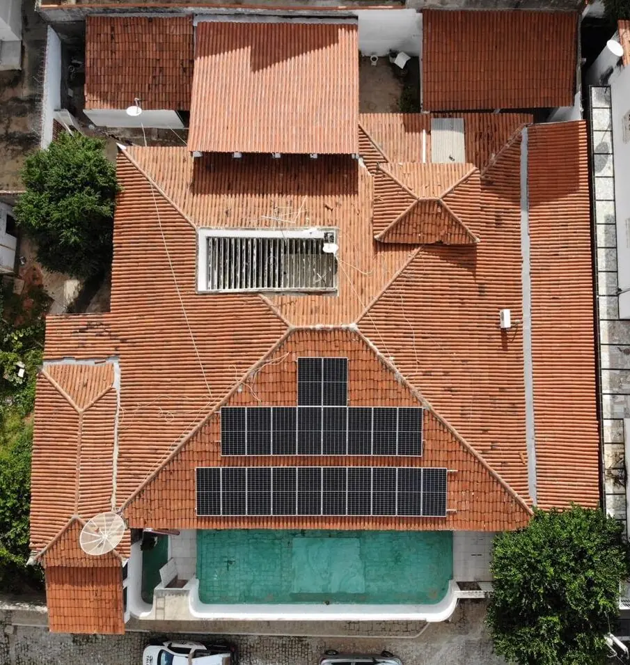 Usina solar instalada pela Taldi: Usina Residencial Umarizal